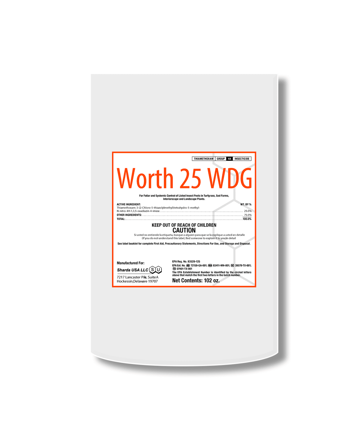 Worth 25 WDG