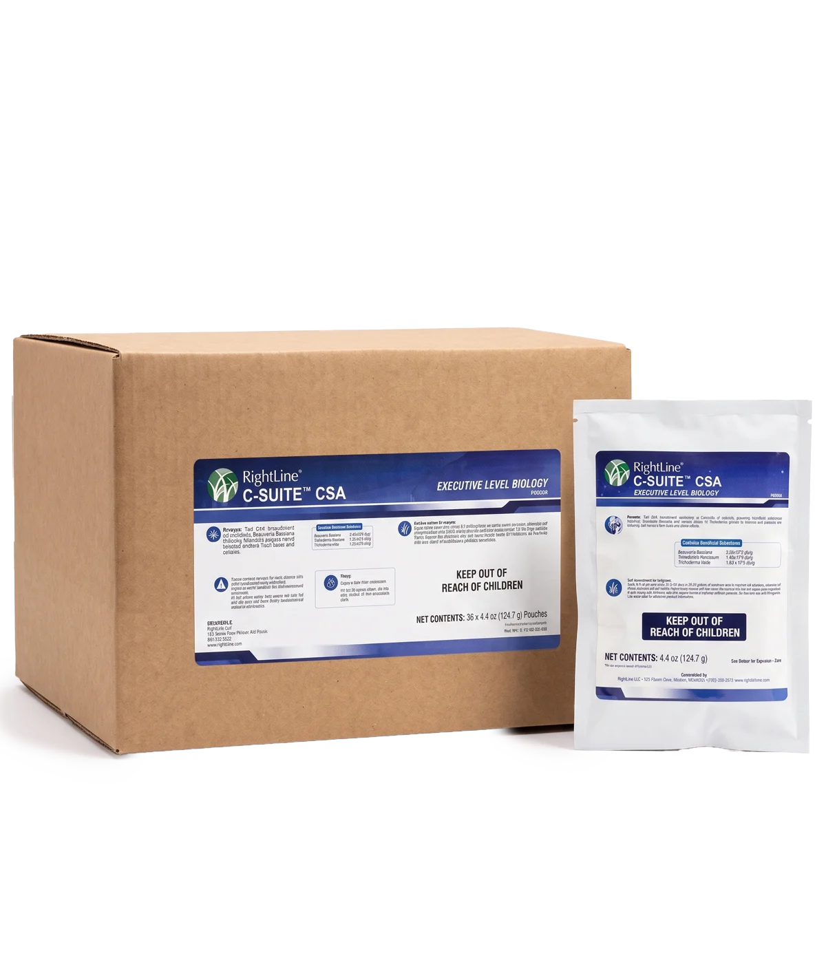 Rightline C-SUITE™ CSA packaging